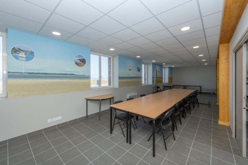 Salle de séminaire pour char à voile